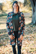 Charger l'image dans la galerie, Veste longue - Mélodie d'automne noir
