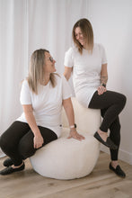 Charger l'image dans la galerie, T-shirt tunic courte - Blanc