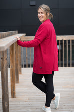 Charger l'image dans la galerie, Veste régulière - Framboise bambou ouaté