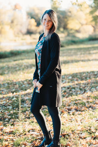 Veste longue - Noir FT