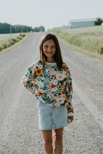 Charger l'image dans la galerie, PRÉ-COMMANDE Crewneck enfant - Fleurie