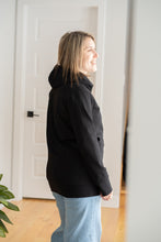 Charger l'image dans la galerie, Veste à zip courte - Signature Noir