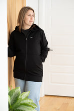 Charger l'image dans la galerie, Veste à zip courte - Signature Noir