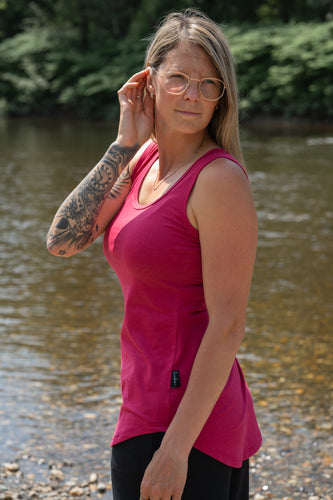 Camisole femme - Framboise