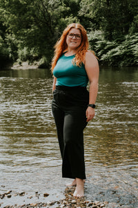 Camisole femme - Rib émeraude