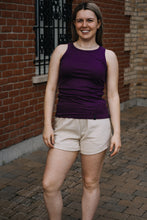 Charger l'image dans la galerie, Camisole femme - Rib mauve