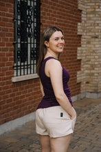 Charger l'image dans la galerie, Camisole femme - Rib mauve