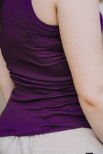 Charger l'image dans la galerie, Camisole femme - Rib mauve