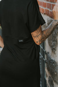 Robe à poche nomade - Noir