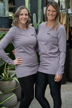 Charger l'image dans la galerie, Tunique courte manches longues - Brume de lavande