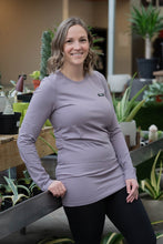 Charger l'image dans la galerie, Tunique courte manches longues - Brume de lavande