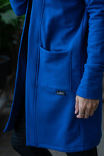 Charger l'image dans la galerie, Veste longue - Bleu Azur bambou ouaté
