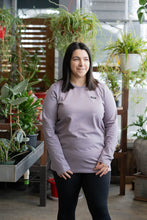 Charger l'image dans la galerie, Tunique courte manches longues - Brume de lavande