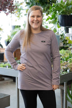 Charger l'image dans la galerie, Tunique courte manches longues - Brume de lavande