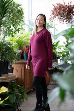 Charger l&#39;image dans la galerie, Tunique Alix - Sangria FT