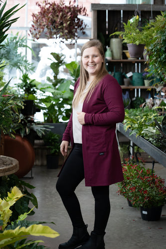 Veste longue - Sangria FT