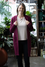 Charger l&#39;image dans la galerie, Veste longue - Sangria FT