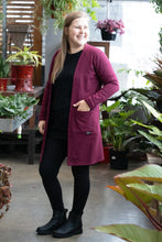 Charger l&#39;image dans la galerie, Veste longue - Sangria FT