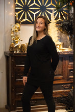 Charger l&#39;image dans la galerie, Tunique Reb - Noir