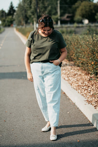 T-shirt basic - Dark kaki