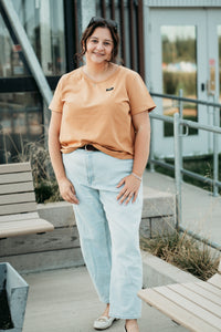 T-shirt basic - Miel