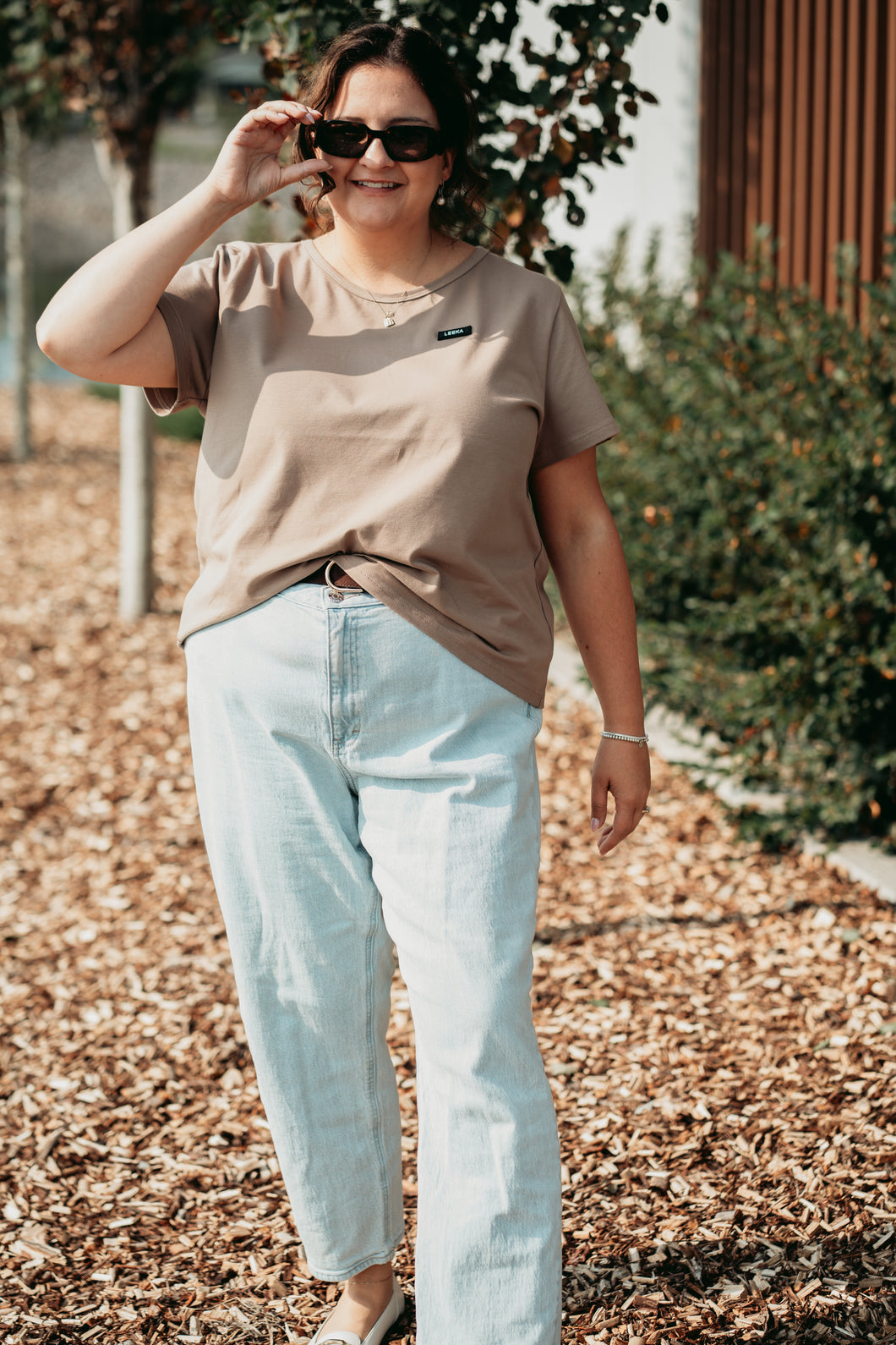 T-shirt basic - Sable