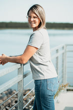 Charger l&#39;image dans la galerie, T-shirt basic - Gris marbré