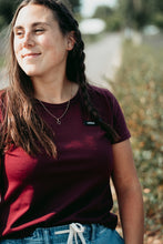 Charger l&#39;image dans la galerie, T-shirt basic - Bordeaux
