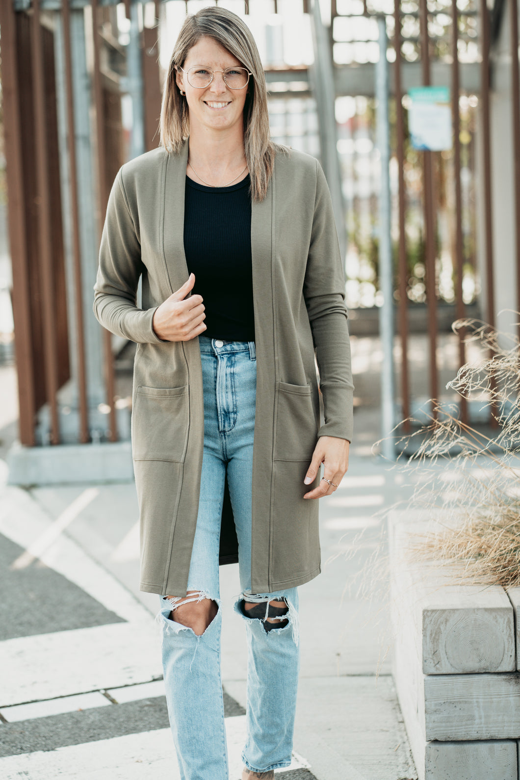 Veste longue - Olive FT