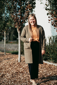 Veste longue - Olive FT