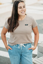 Charger l&#39;image dans la galerie, T-shirt basic - Sable