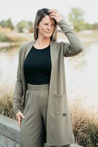 Veste longue - Olive FT