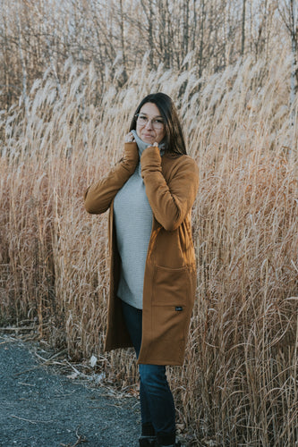 Veste longue - Caramel