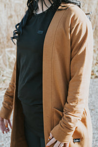 Veste longue - Caramel