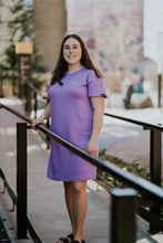 Charger l&#39;image dans la galerie, Robe oversize femme - Mauve