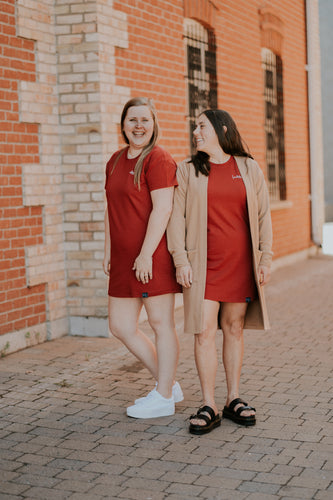 Tunique oversize - Rouge