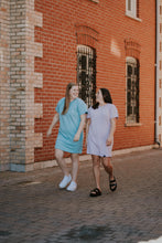 Charger l&#39;image dans la galerie, Robe oversize femme - Brise bleu