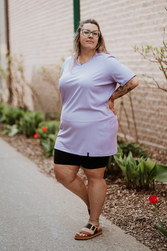 Tunique rib - Lilas
