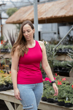 Charger l'image dans la galerie, Camisole femme - Rib framboise