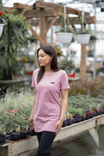 Charger l'image dans la galerie, T-shirt tunic courte - Rose quartz