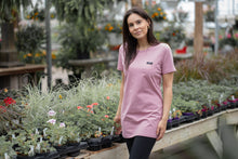 Charger l'image dans la galerie, T-shirt tunic courte - Rose quartz