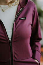 Charger l&#39;image dans la galerie, Veste à zip - Signature Sangria