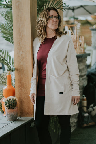 Veste longue - Avoine FT