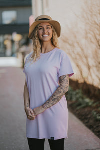 Tunique oversize - Lilas